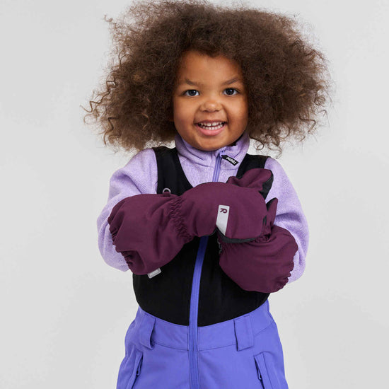 Reima Moffen Winter-Fäustlinge in Deep Purple – Vorderansicht