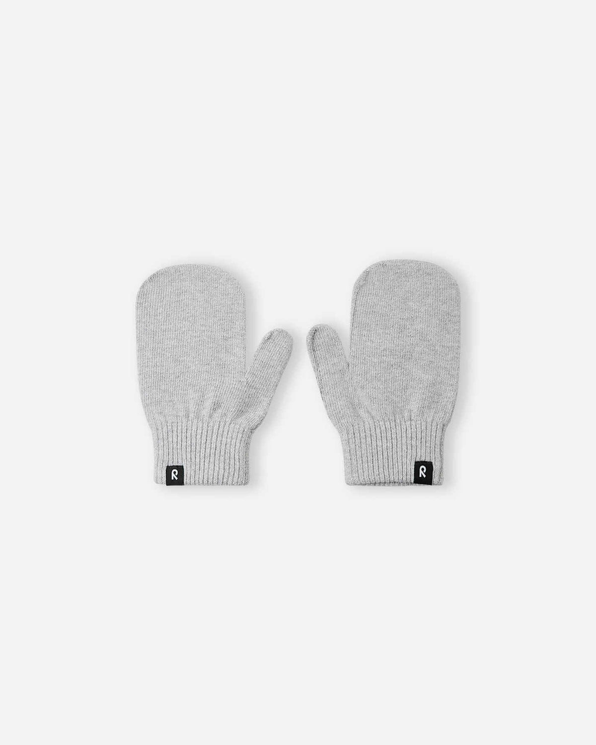Muffole in maglia Reima Vantus per bambini, grigio melange – Foto del prodotto (lato anteriore)