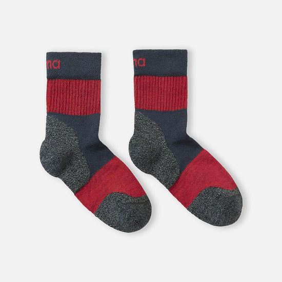 Reima Patikka Wool Socks for Kids, Reima Red – Product Shot Page