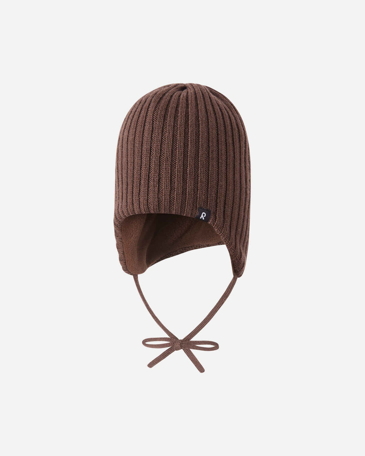 Reima Myssytys Merino-Beanie in Umber Brown – Vorderansicht