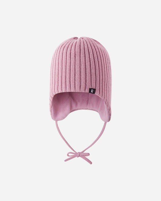 Reima Myssytys Merino-Beanie in Grey Pink – Vorderansicht