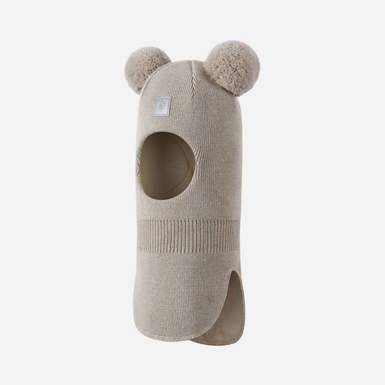 Reima Vekkuli muts voor kinderen Earthy Beige – Packshot voorkant