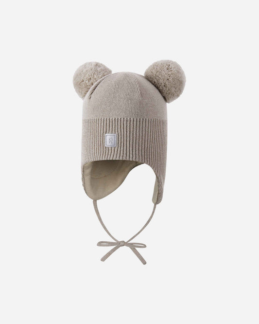 Reima Kumpi Merino-Beanie Kleinkinder – Earthy Beige