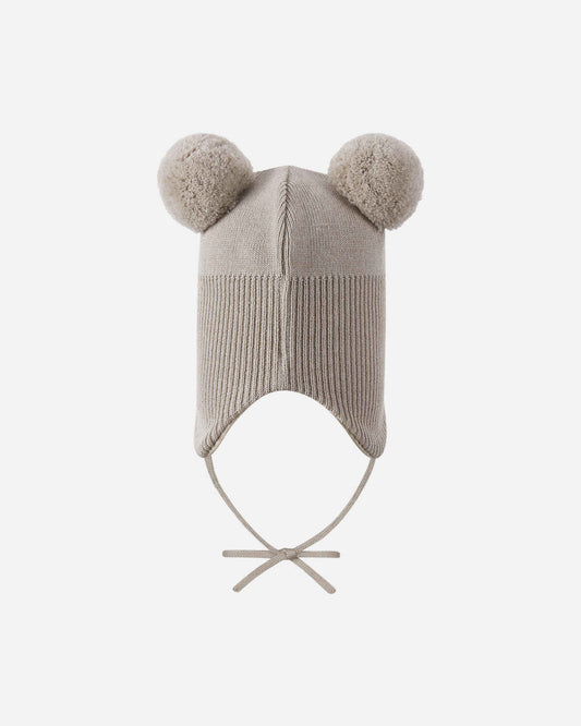 Reima Kumpi Merino-Beanie Kleinkinder – Earthy Beige