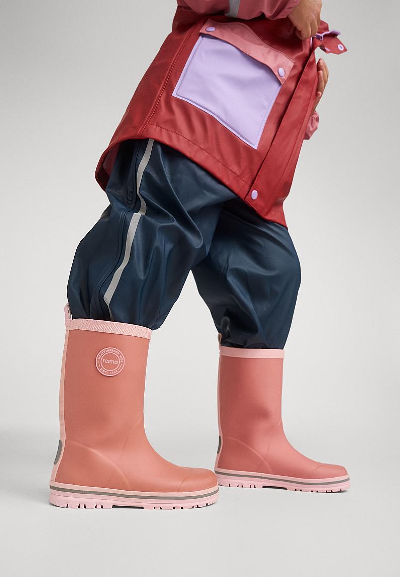 Reima Taika 2.0 Children's Rain Boots – Rose Blush – Product View 1d