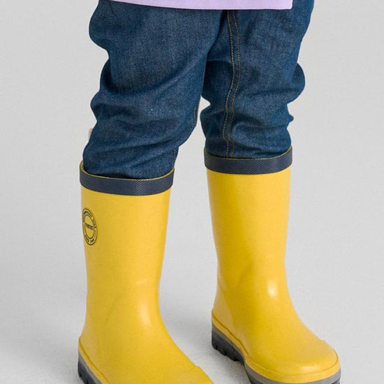 Reima Taika 2.0 Children's Rain Boots – Yellow – Product View d1