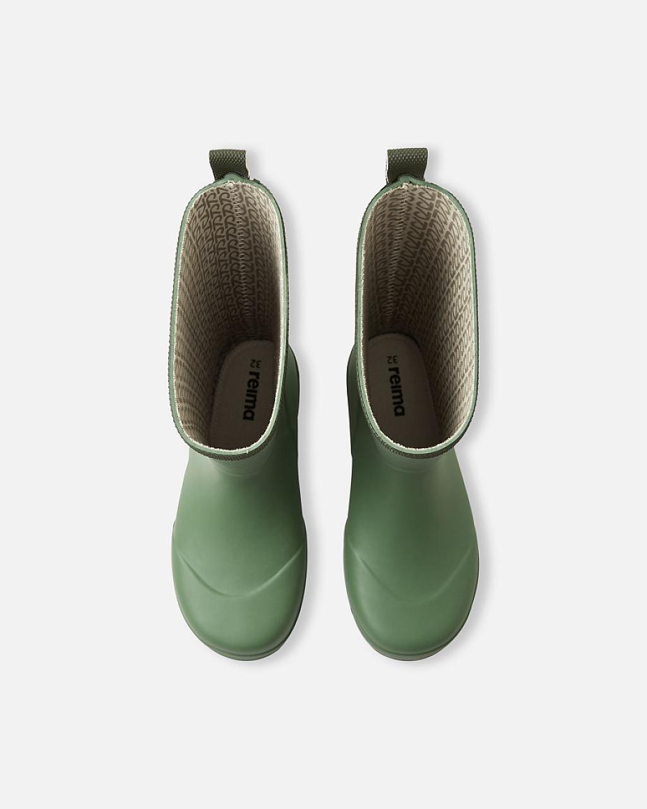 Reima Taika 2.0 Children's Rain Boots – Green Clay – Product View 3