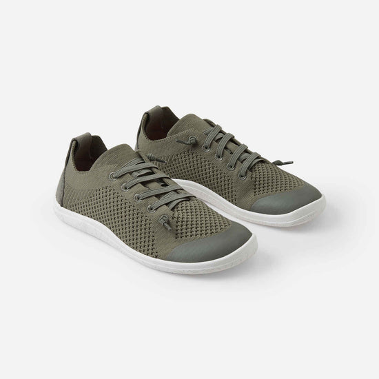 Reima Astelu Children's Barefoot Shoes in Greyish Green – Product View 3