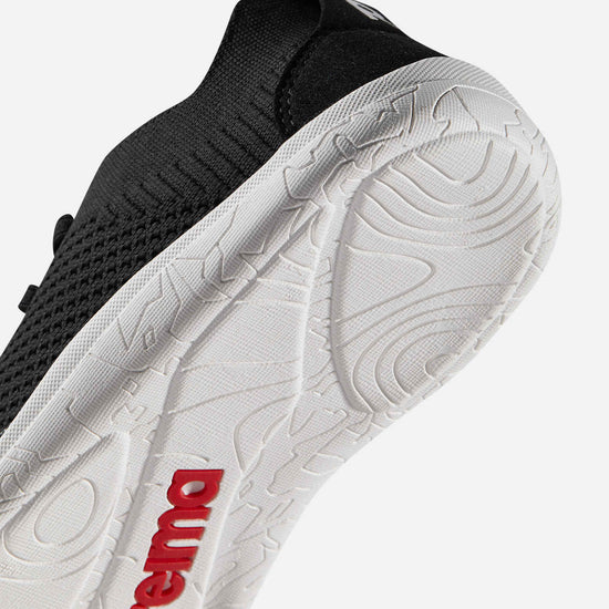 Reima Astelu Children's Barefoot Shoes in Black – Product View 7