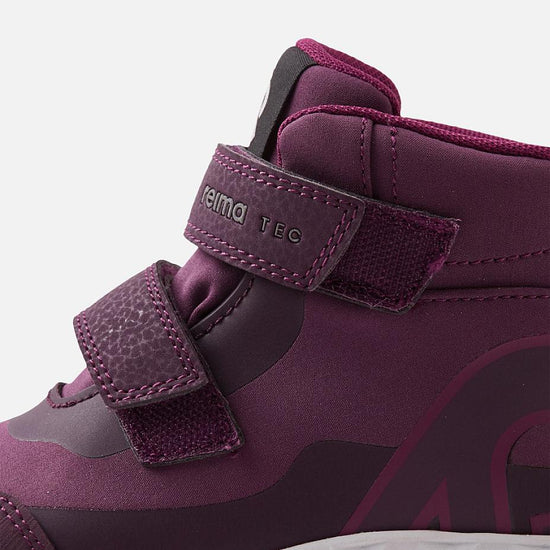 Reima Hiivin Deep purple – Detalle del cierre de velcro