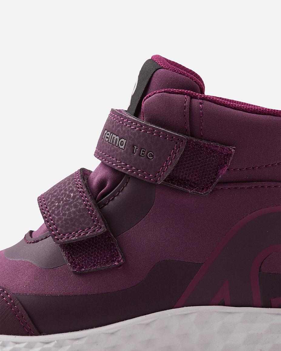 Reima Hiivin Deep purple – Detalle del cierre de velcro