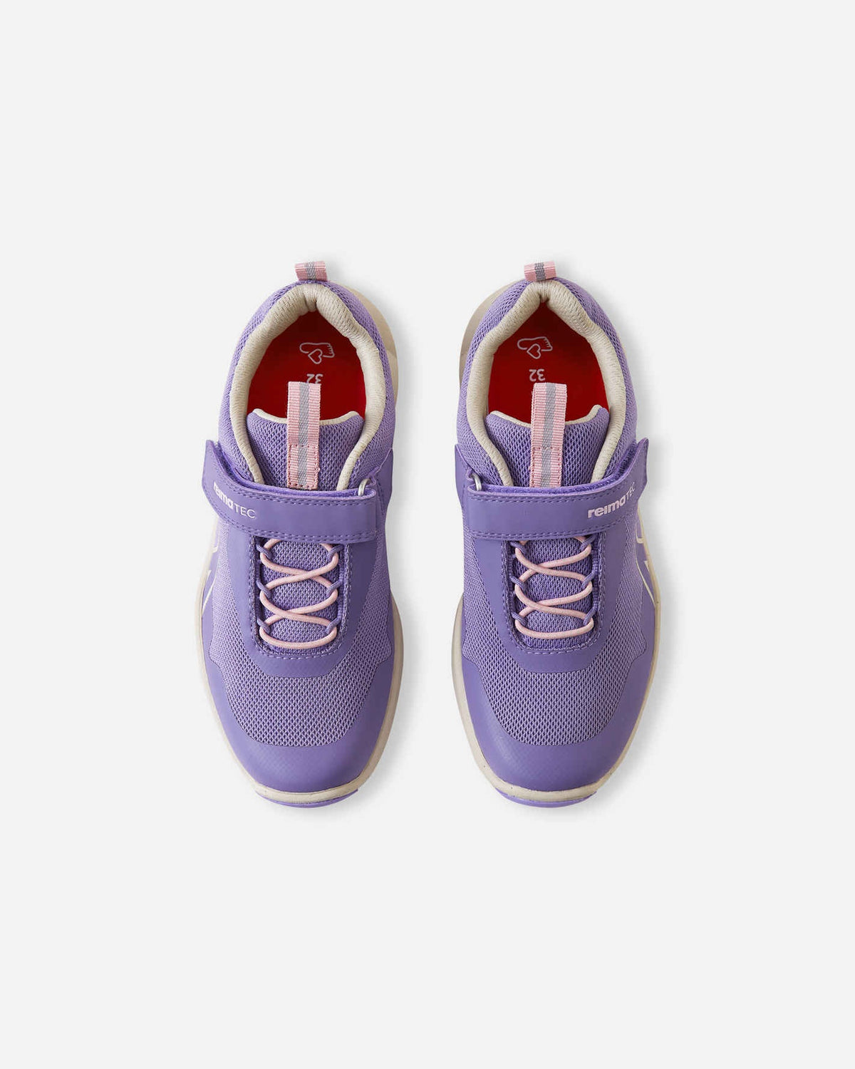 Baskets Reima Enkkari ReimaTec pour enfants, couleur Misty Violet – Packshot 4