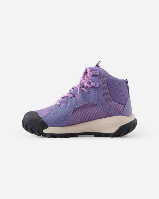 Zapatillas de senderismo Reima Kulkuri Mid ReimaTec para niños, color Misty Violet – Packshot 2