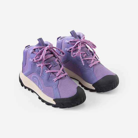 Zapatillas de senderismo Reima Kulkuri Mid ReimaTec para niños, color Misty Violet – Packshot 3