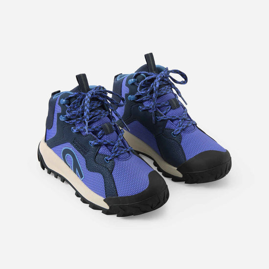 Zapatillas de senderismo Reima Kulkuri Mid ReimaTec para niños, color azul marino – Packshot 3