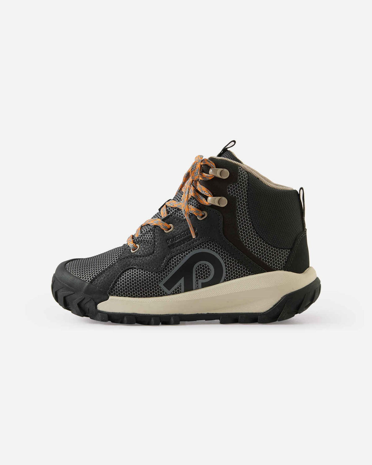 Zapatillas de senderismo Reima Kulkuri Mid ReimaTec para niños, negras – Packshot 1