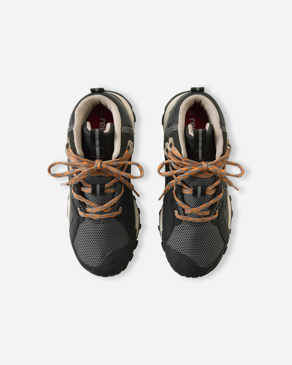 Zapatillas de senderismo Reima Kulkuri Mid ReimaTec para niños, color negro – Packshot 4