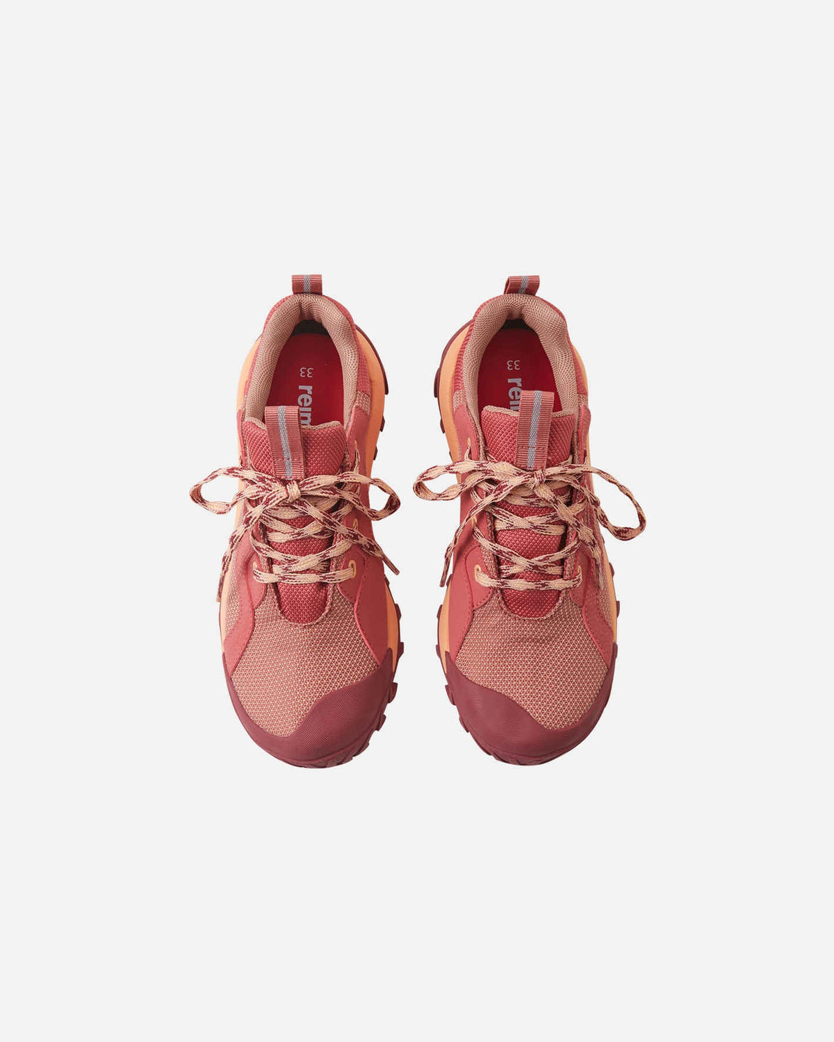 Reima Kulkuri Low ReimaTec wandelschoenen voor kinderen Red Clay – Packshot 4