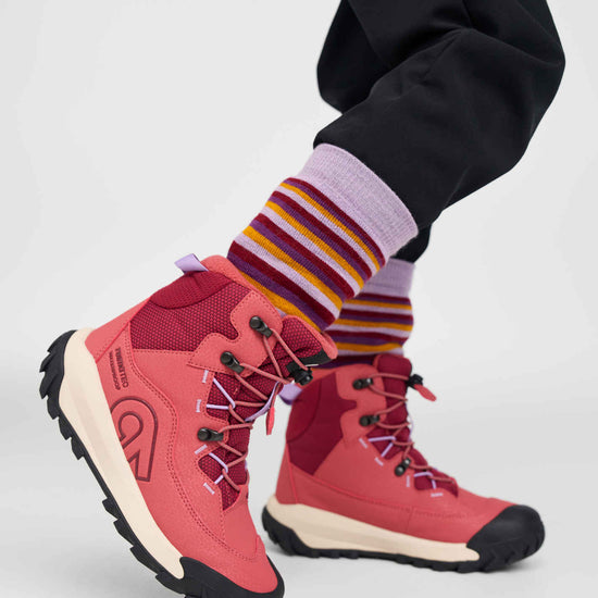 Reima Kulkuri Frost ReimaTec Winter Boots for Kids, Red Clay – Packshot View 1