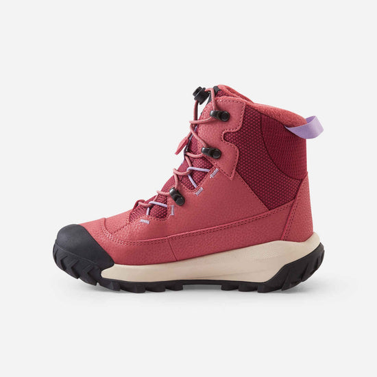 Reima Kulkuri Frost ReimaTec Winter Boots for Kids, Red Clay – Packshot View 3