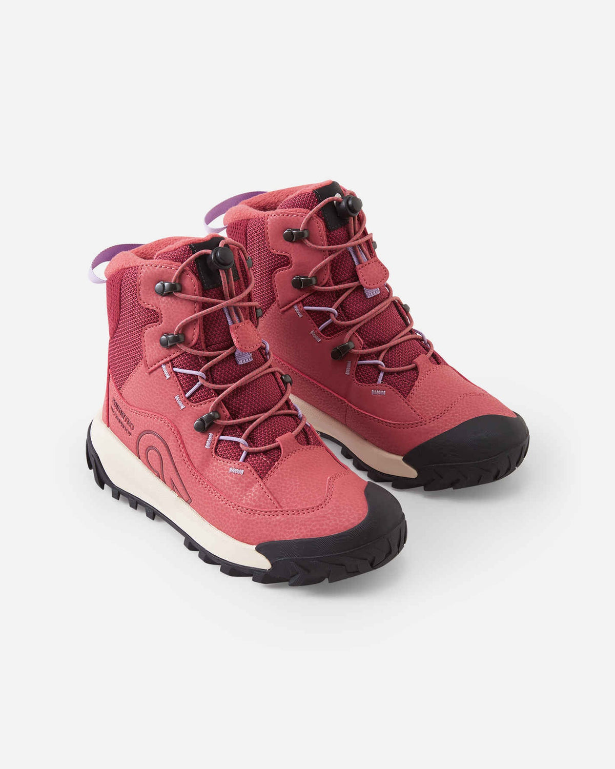 Reima Kulkuri Frost ReimaTec Winter Boots for Kids, Red Clay – Packshot View 4