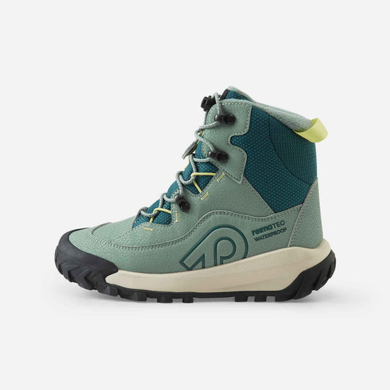 Reima Kulkuri Frost ReimaTec Winter Boots for Kids, Stone Green – Packshot View 2