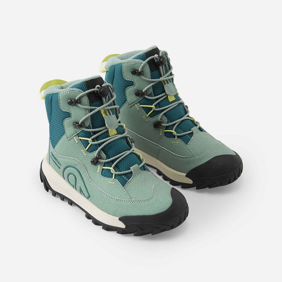 Reima Kulkuri Frost ReimaTec Winter Boots for Kids, Stone Green – Packshot View 4