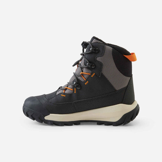 Reima Kulkuri Frost ReimaTec Winter Boots for Kids, Black – Packshot View 3