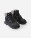 Reima Hallava Lace ReimaTec Winter Boots for Kids, Black – Packshot View 3