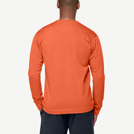 Devold EVERYDAY Merino-Pullover Herren – Brick – Studio 3