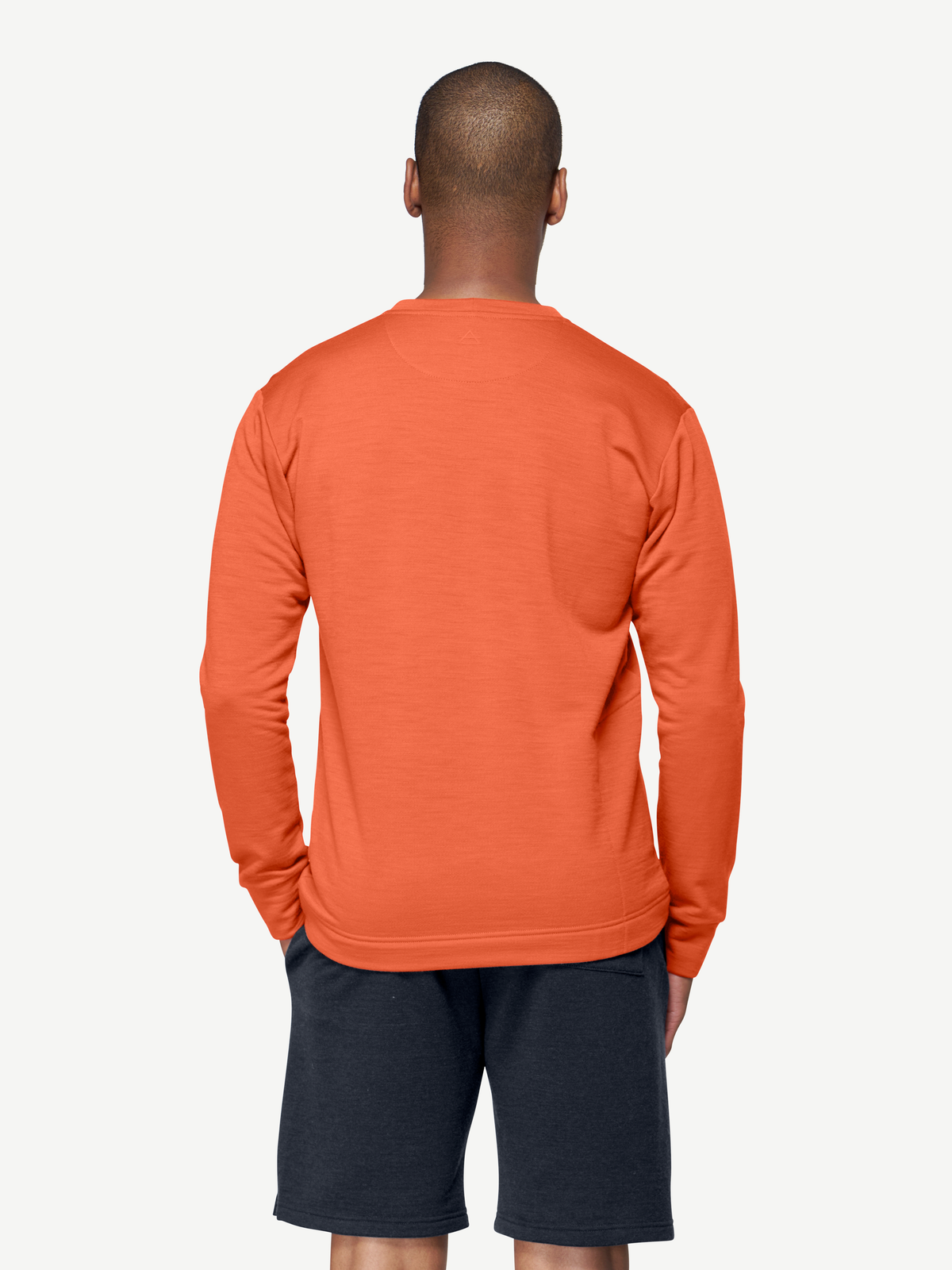 Devold EVERYDAY Merino-Pullover Herren – Brick – Studio 3