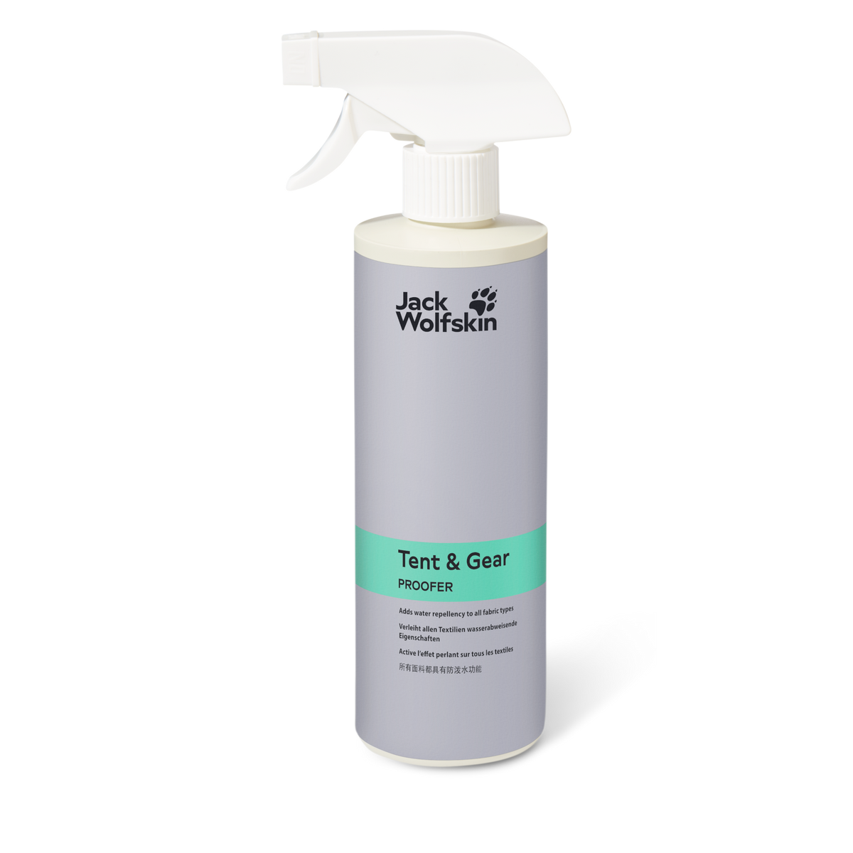 Jack Wolfskin TENT & GEAR PROOFER Packshot met witte voorkant