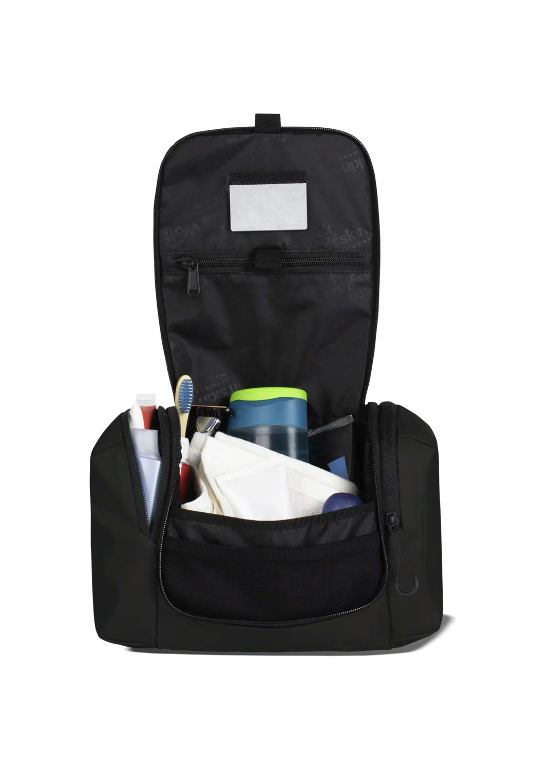 Jack Wolfskin WANDERMOOD WASHBAG granite black One Size - PeakStyle