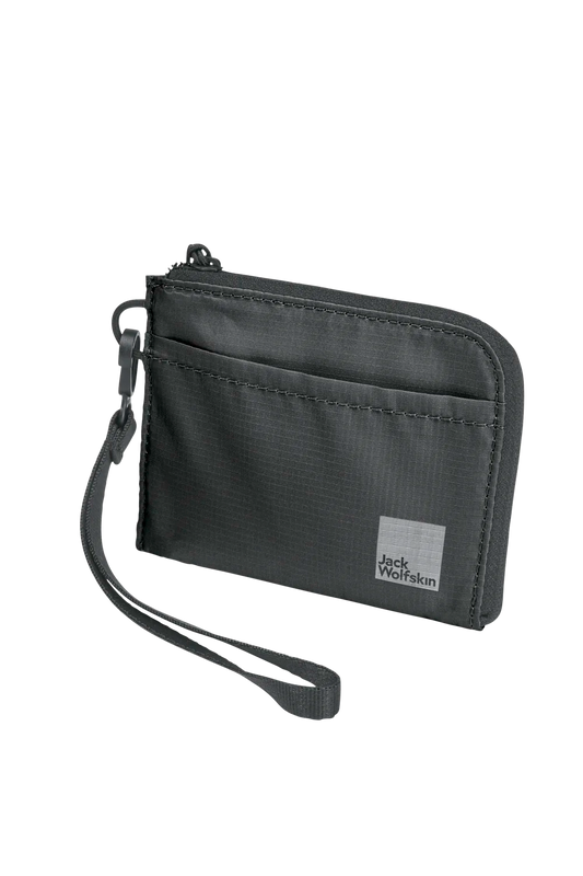 Jack Wolfskin WANDERMOOD WALLET granite black One Size - PeakStyle