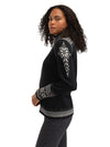 Dale Of Norway W 140TH ANNIVERSARY FEM JACKET Black Offwhite Smoke XL - PeakStyle