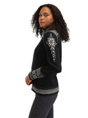 Dale Of Norway W 140TH ANNIVERSARY FEM JACKET Black Offwhite Smoke XL - PeakStyle