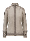 Dale Of Norway W 140TH ANNIVERSARY FEM JACKET Sand Coffee Mountainstone XL - PeakStyle