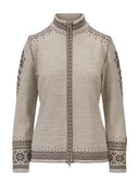 Dale Of Norway W 140TH ANNIVERSARY FEM JACKET Sand Coffee Mountainstone XL - PeakStyle