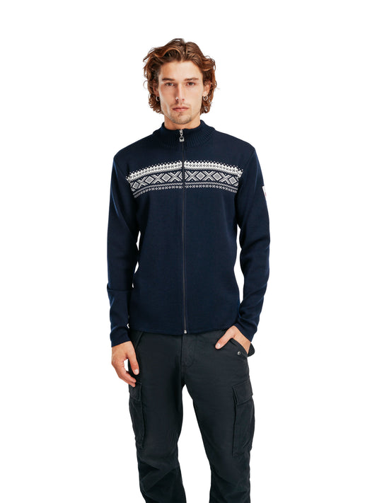 Dale Of Norway M DALESTØLEN MASC JACKET Navy Offwhite XXL - PeakStyle