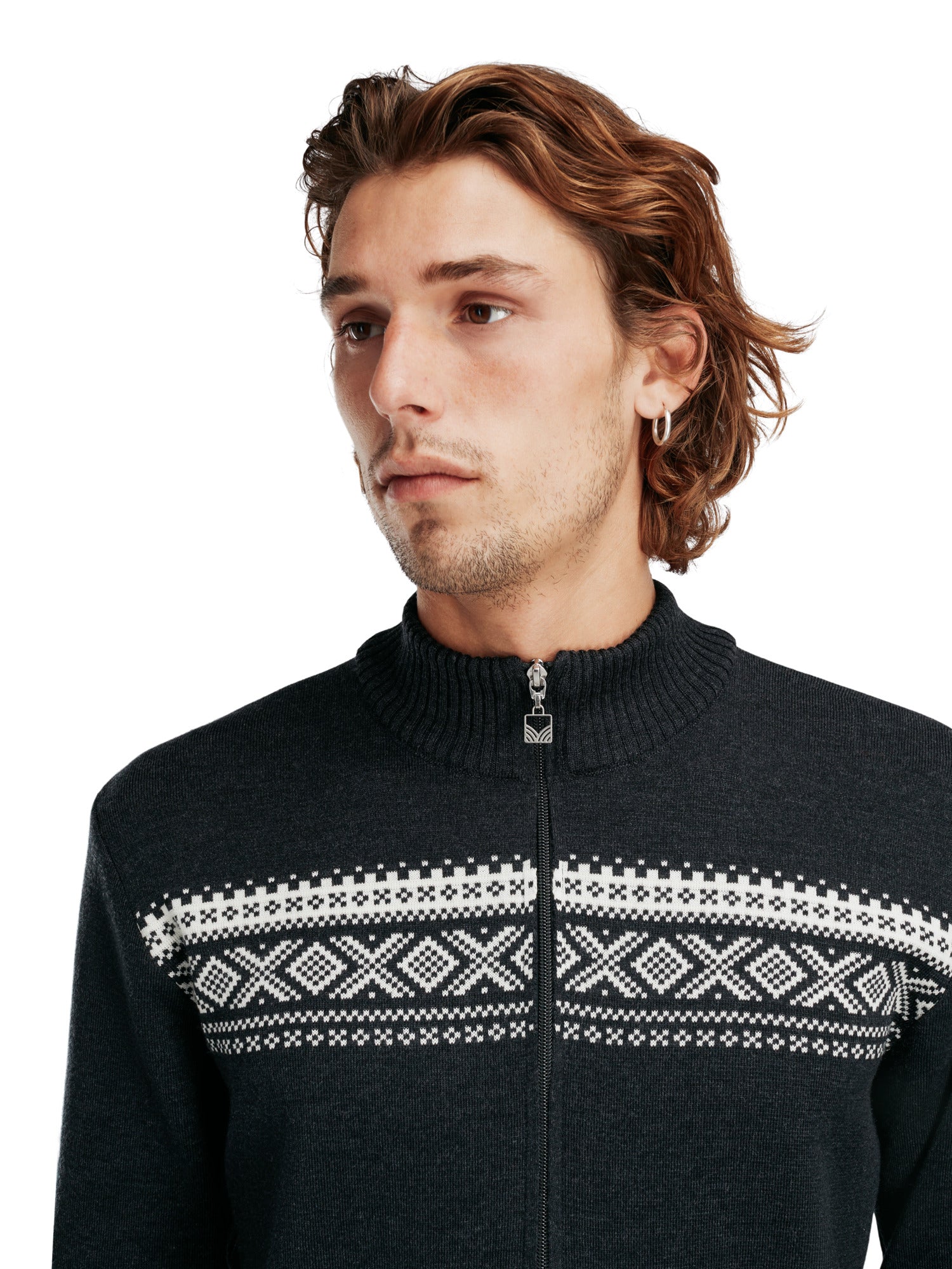 Dale Of Norway M DALESTØLEN MASC JACKET Darkcharcoal Offwhite XXL - PeakStyle