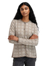Dale Of Norway W OTHELIE FEM JACKET Mountainstone Offwhite Mt.s XL - PeakStyle