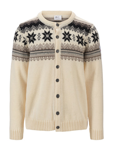 Dale Of Norway M VEAFJORD MASC JACKET Cream Mountainstone Coffee XXL - PeakStyle