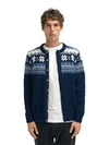 Dale Of Norway M VEAFJORD MASC JACKET Navy Blueshadow Cream XXL - PeakStyle