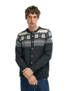 Dale Of Norway M VEAFJORD MASC JACKET Darkcharcoal Smoke Cream XXL - PeakStyle