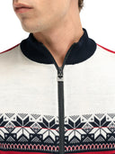 Dale Of Norway M LIBERG MASC JACKET Marine Offwhite Raspberry XXL - PeakStyle