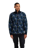 Dale Of Norway M FJÆRE MASC JACKET Navy Ultramarine Spring Green XXL - PeakStyle