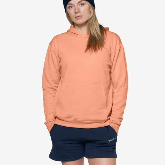 Devold EVERYDAY Merino-Hoodie – Sunrise – Studio 20 #color_Sunrise