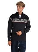 Dale Of Norway M MORITZ MASC SWEATER Darkcharcoal Raspberry Black 3XL - PeakStyle