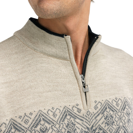 Dale Of Norway M MORITZ MASC SWEATER Black Sandstone 3XL - PeakStyle