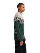 Dale Of Norway M MORITZ MASC SWEATER Pinegreen Sand S - PeakStyle